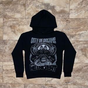 RETROVERT Star Hoodie Black Size Small